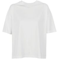 Футболка оверсайз женская Boxy Women, белая, размер L