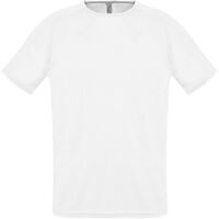 Футболка унисекс Sporty 140 белая, размер L