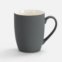 Кружка Good Morning с покрытием софт-тач, ver.2, серая