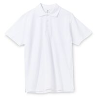 Рубашка поло мужская Spring 210 белая, размер 3XL