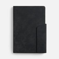 Ежедневник Leadmark, недатированный, черный