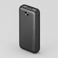 Внешний АКБ NRG Power V2 10000 мА-ч, 2A, 2xUSB, черный, Deppa