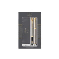 Набор «Parker IM Core Brushed Metal GT»: ручка шариковая, ручка роллер