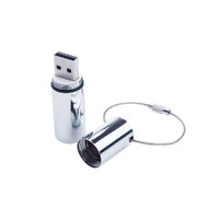 USB-флешка на 128 ГБ, 3.0 USB серебро