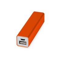 Портативное зарядное устройство "Брадуэлл", 2200 mAh, оранжевый