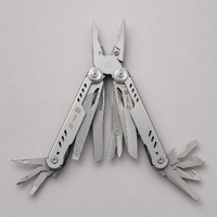 Мультитул Stinger, 110 х 27 мм, 21 функция, сталь, серебристый, в картонной коробке, в комплекте нейлоновый чехол
