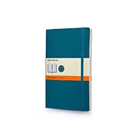 Записная книжка Moleskine Classic Soft (в линейку), Large (13х21см), бирюзовый