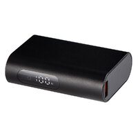 Внешний аккумулятор с QC/PD "Qwik", 10000 mah, черный (Р)