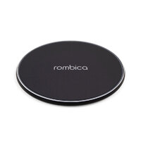 Беспроводное зарядное устройство Rombica  «NEO Core Quick» c быстрой зарядкой, черный (с лого) (Р)