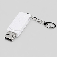 Флешка USB 3.0 Варуна на 16 ГБ, крапчатый белый