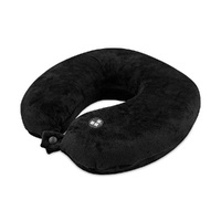Подушка для путешествий с эффектом памяти Мемо "Drowsy" Black