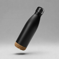 Вакуумная термобутылка «Acorn», 460 мл, черный