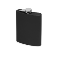 Фляжка 240 мл Remarque soft touch, 304 сталь, черный (P)