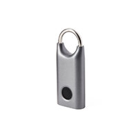 Замок с сенсором Noma Lock, темно-серый