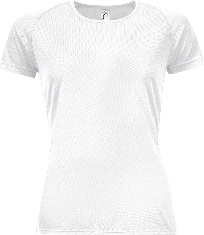Футболка женская Sporty Women 140 белая, размер L-1