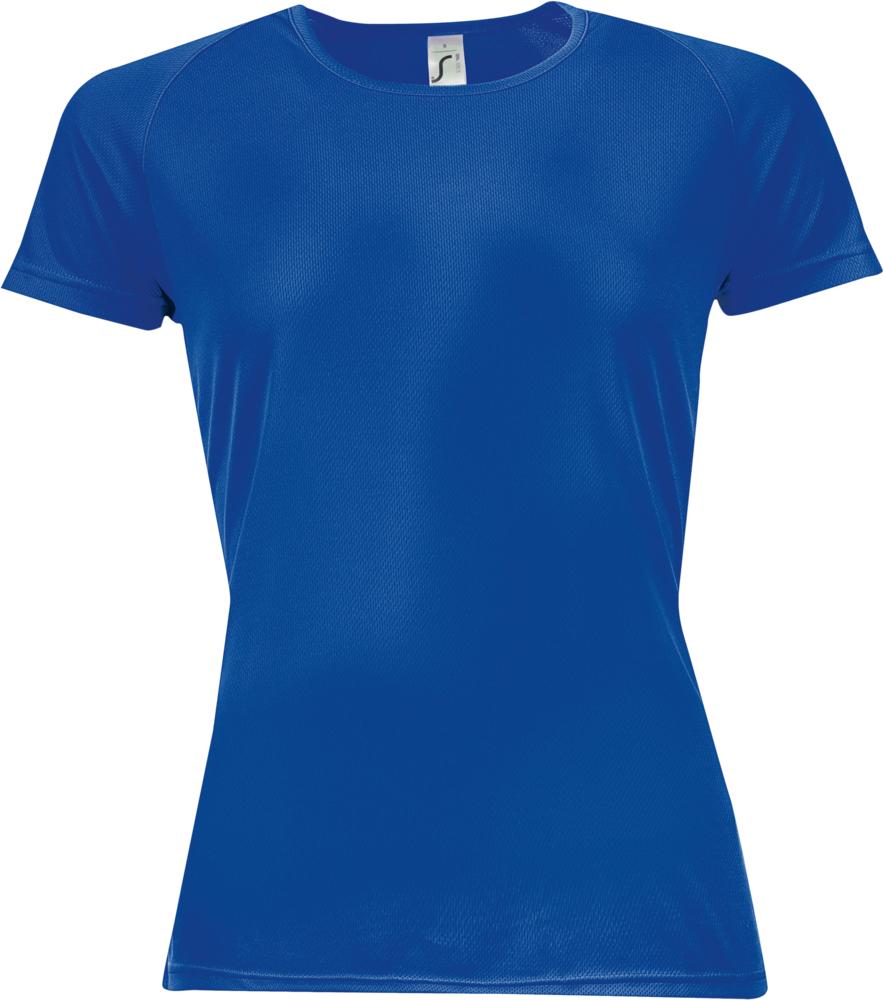 Футболка женская Sporty Women 140 ярко-синяя, размер L-1