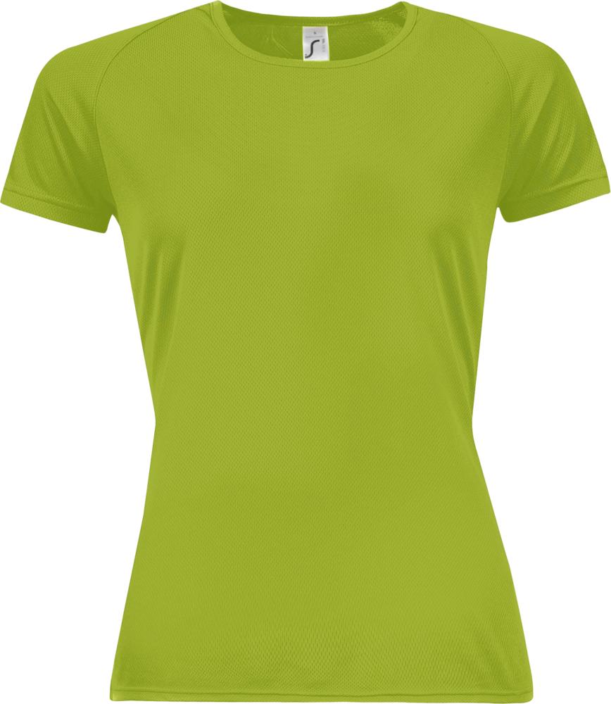 Футболка женская Sporty Women 140 зеленое яблоко, размер L-1