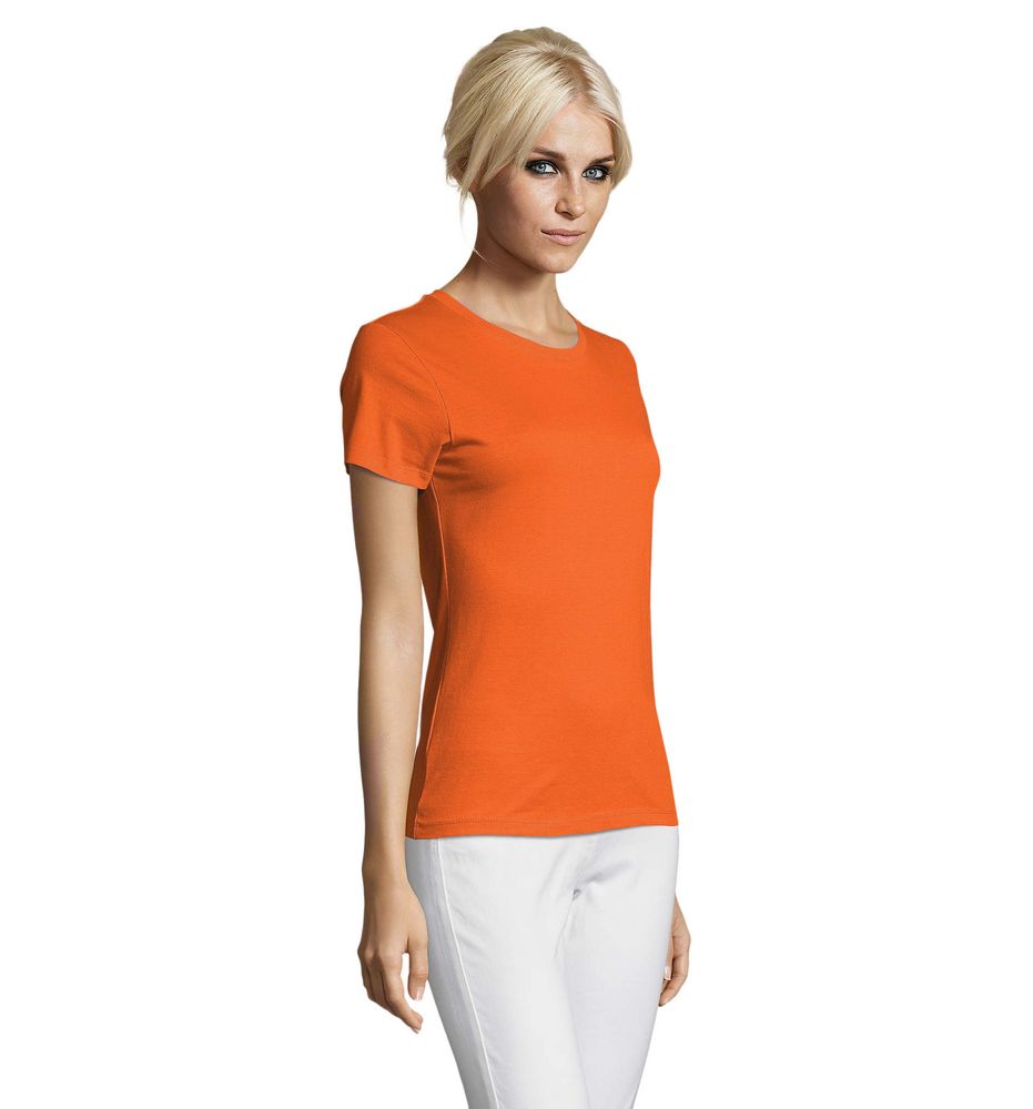 Футболка женская Regent Women оранжевая, размер L-5