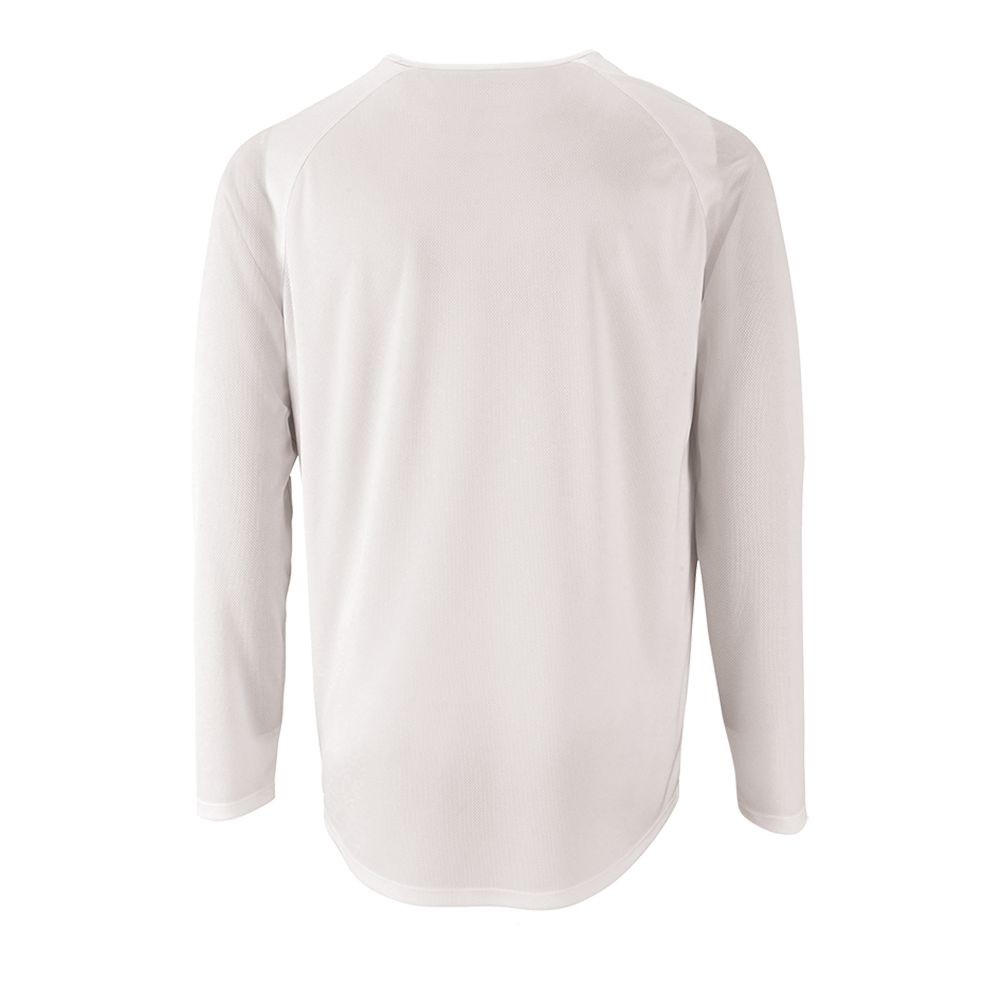 Футболка с длинным рукавом Sporty LSL Men белая, размер 3XL-2