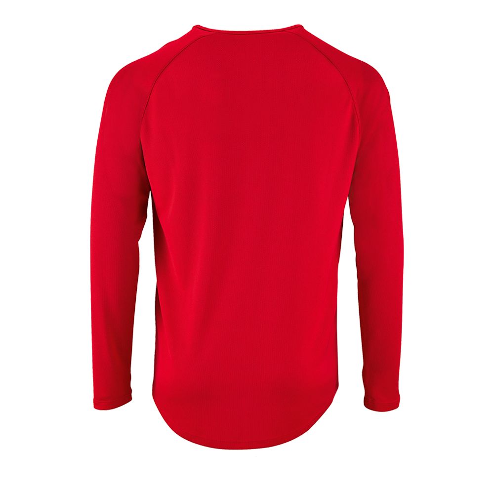 Футболка с длинным рукавом Sporty LSL Men красная, размер 3XL-2