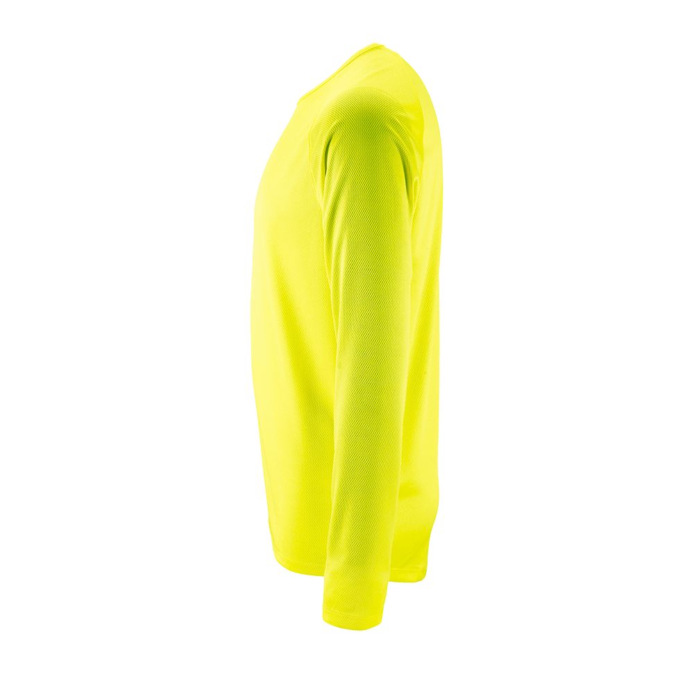 Футболка с длинным рукавом Sporty LSL Men желтый неон, размер 3XL-3