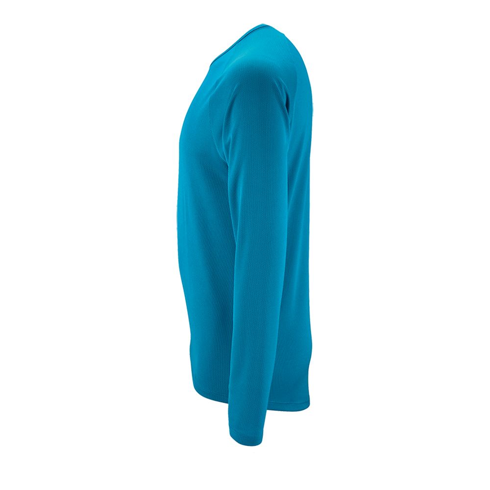 Футболка с длинным рукавом Sporty LSL Men ярко-бирюзовая, размер 3XL-3
