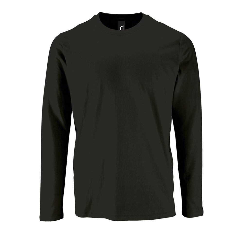 Футболка с длинным рукавом Imperial LSL Men черная, размер 3XL-1