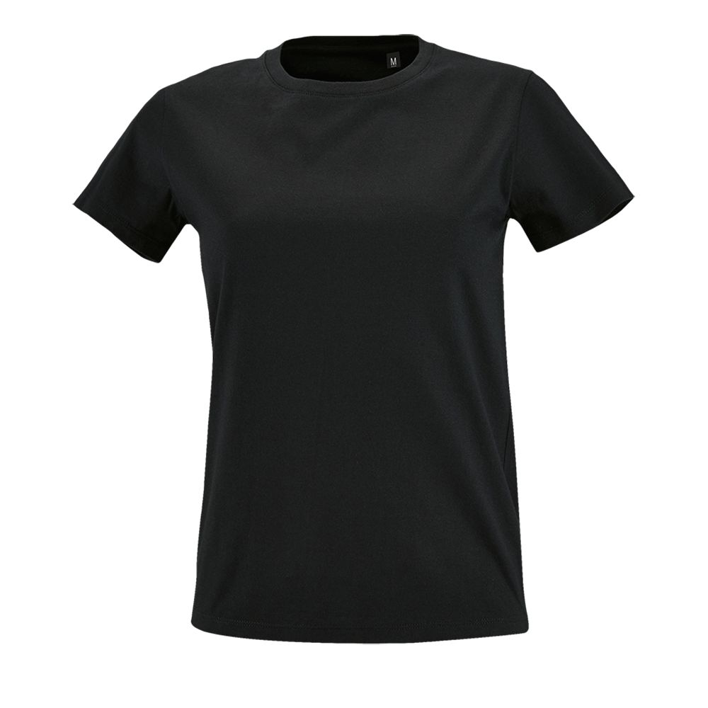Футболка женская Imperial Fit Women черная, размер L-1