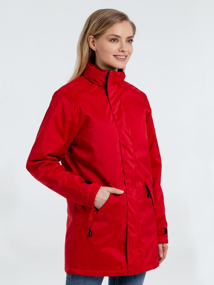 Куртка на стеганой подкладке Robyn красная, размер 3XL-4