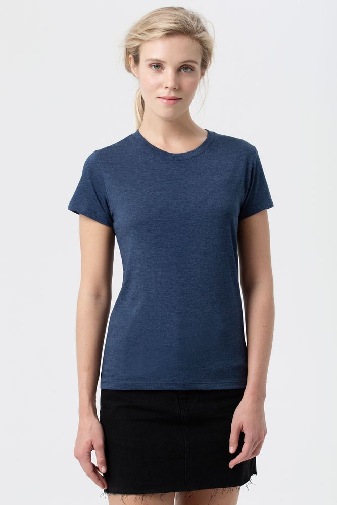 Футболка женская Regent Fit Women синий меланж, размер L-4