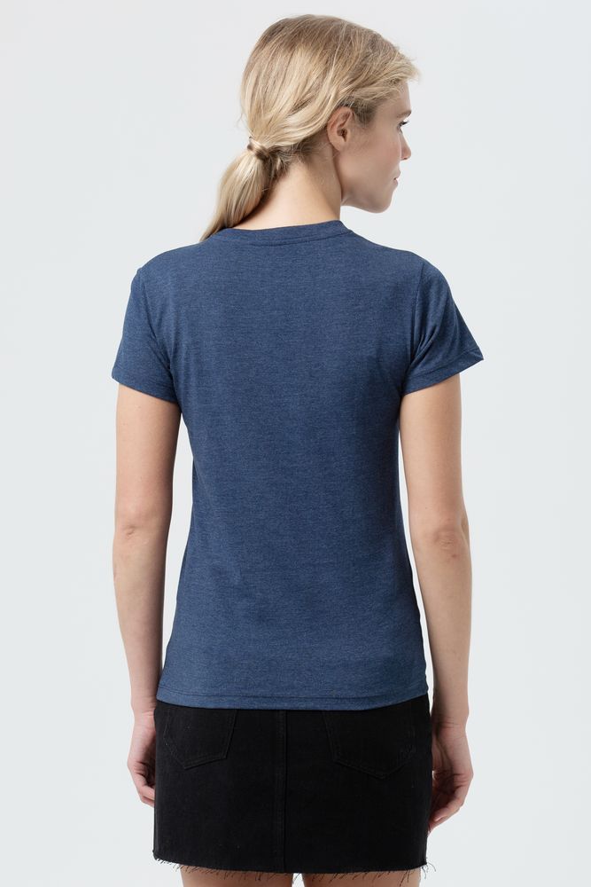Футболка женская Regent Fit Women синий меланж, размер L-5