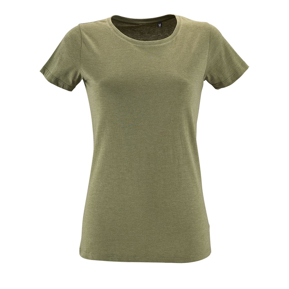 Футболка женская Regent Fit Women меланж хаки, размер S-1