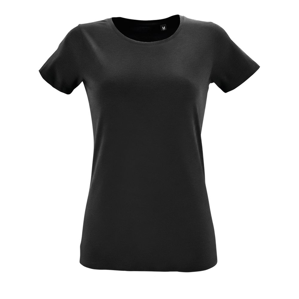 Футболка женская Regent Fit Women черная, размер L-1