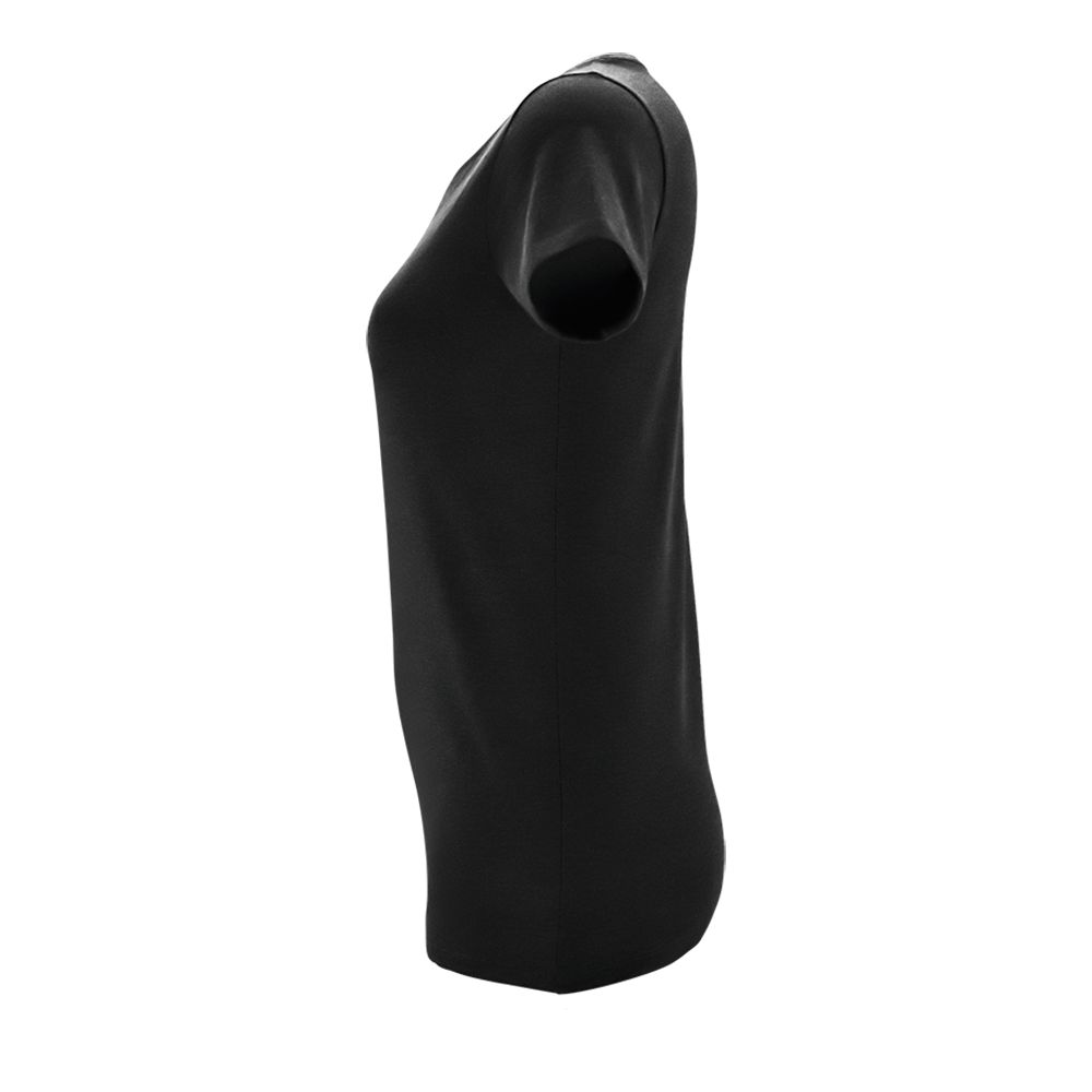 Футболка женская Regent Fit Women черная, размер L-3