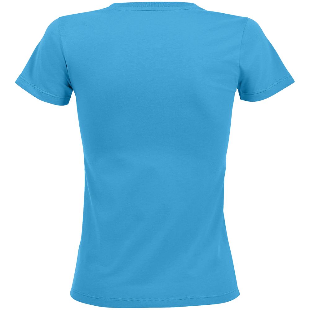 Футболка женская Regent Fit Women, ярко-бирюзовая, размер L-2
