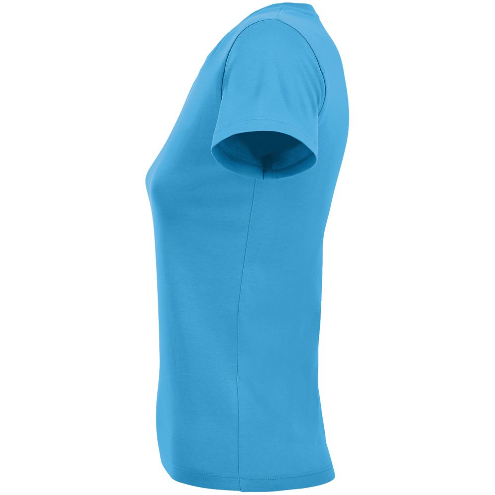 Футболка женская Regent Fit Women, ярко-бирюзовая, размер L-3