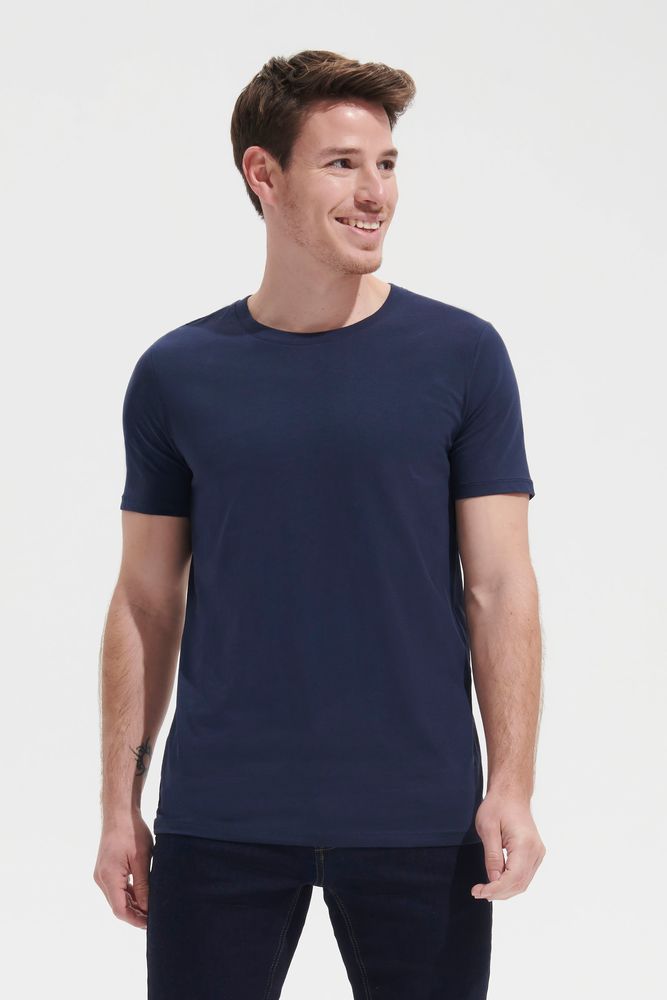 Футболка мужская Millenium Stretch Men, белая, размер 3XL-4