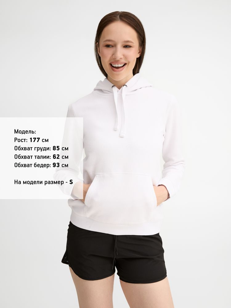 Толстовка женская Spencer Women, белая, размер L-5
