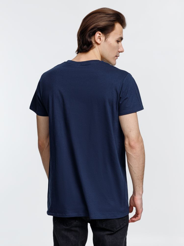 Футболка мужская Pioneer Men, темно-синяя, размер 3XL-6