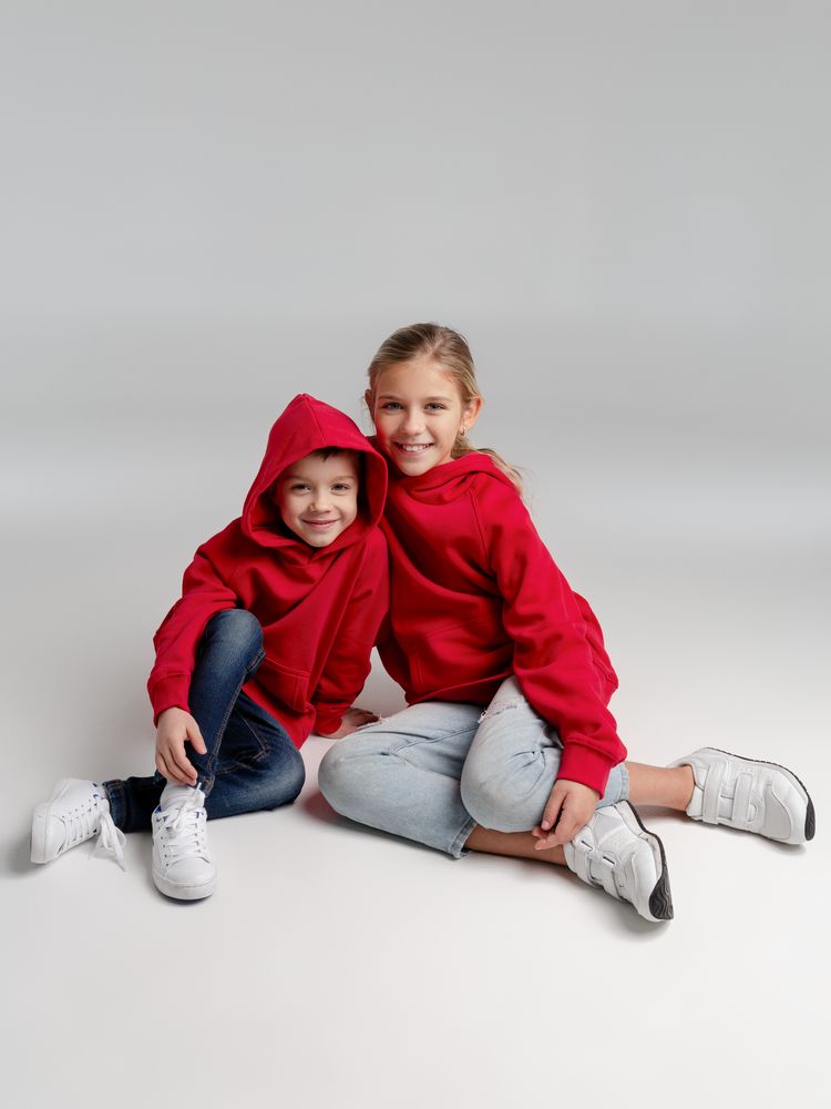 Толстовка детская Stellar Kids, красная, на рост 96-104 см (4 года)-10