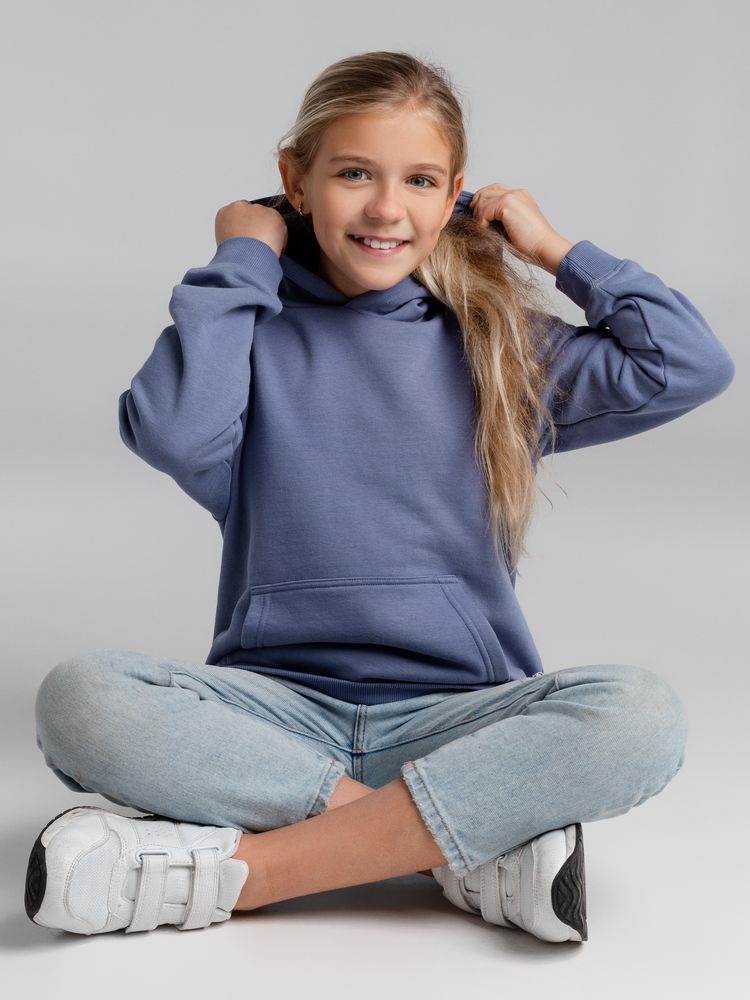 Толстовка детская Stellar Kids, синяя, на рост 96-104 см (4 года)-11