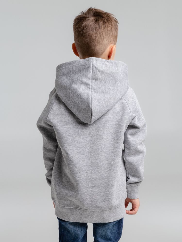 Толстовка детская Stellar Kids, серый меланж, на рост 96-104 см (4 года)-5