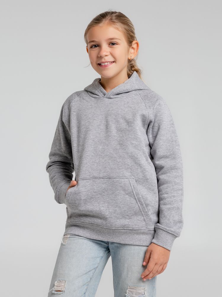 Толстовка детская Stellar Kids, серый меланж, на рост 96-104 см (4 года)-7