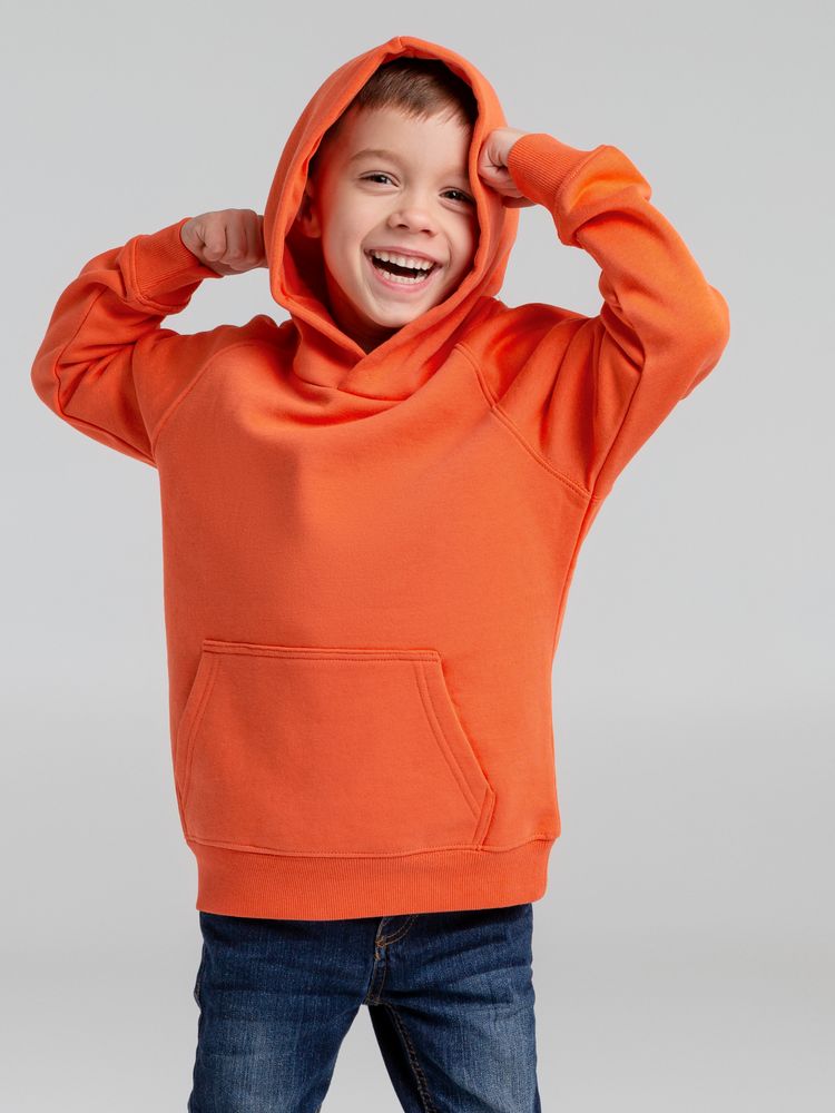 Толстовка детская Stellar Kids, оранжевая, на рост 96-104 см (4 года)-4