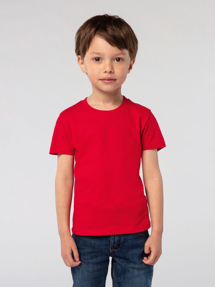 Футболка детская Pioneer Kids, оранжевая, на рост 96-104 см (4 года)-4