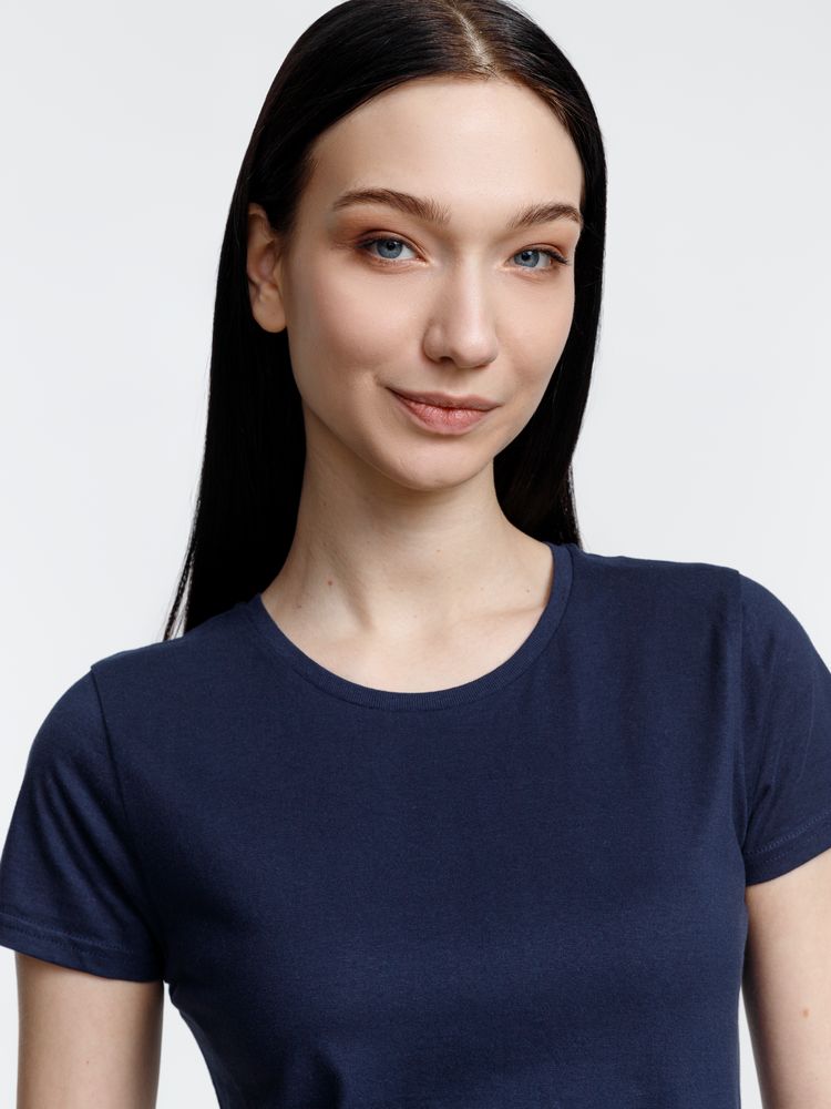 Футболка женская Pioneer Women, темно-синяя, размер 3XL-6