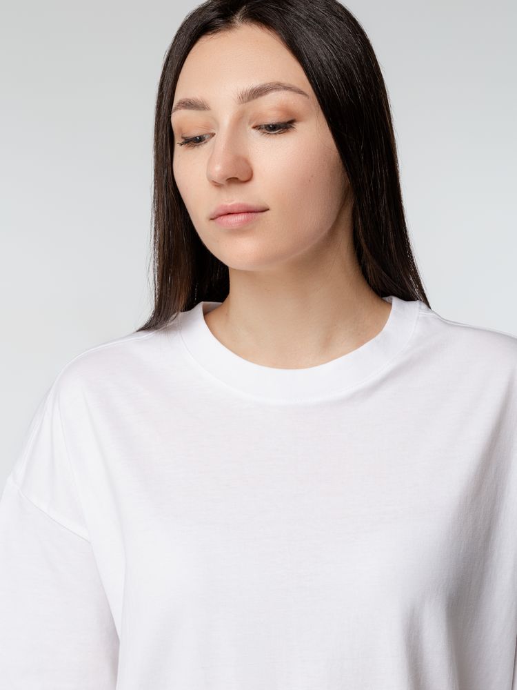 Футболка оверсайз женская Boxy Women, белая, размер L-6
