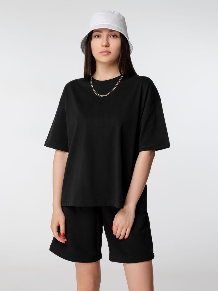 Футболка оверсайз женская Boxy Women, синяя (джинс), размер L-4