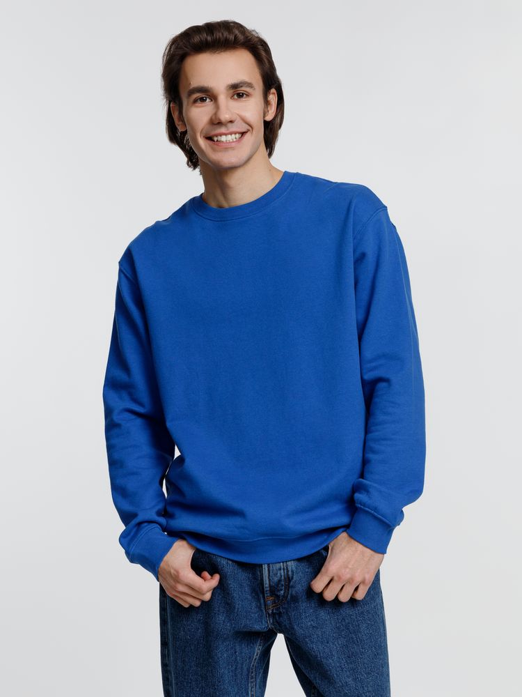 Свитшот унисекс Columbia, ярко-синий, размер 3XL-6