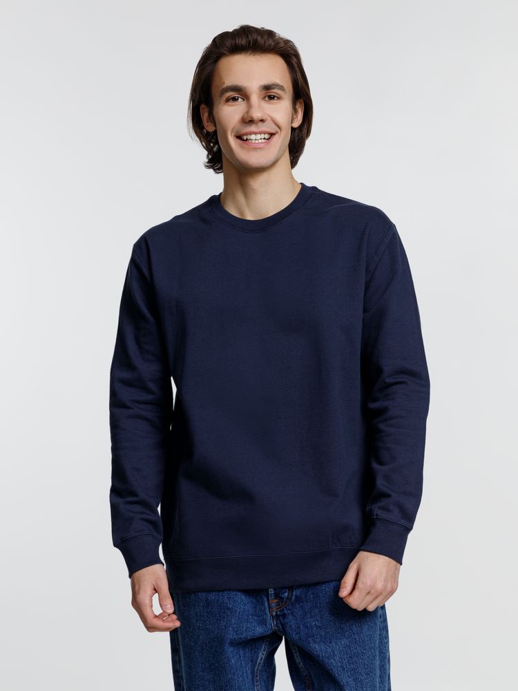 Свитшот унисекс Columbia, темно-синий, размер 3XL-6